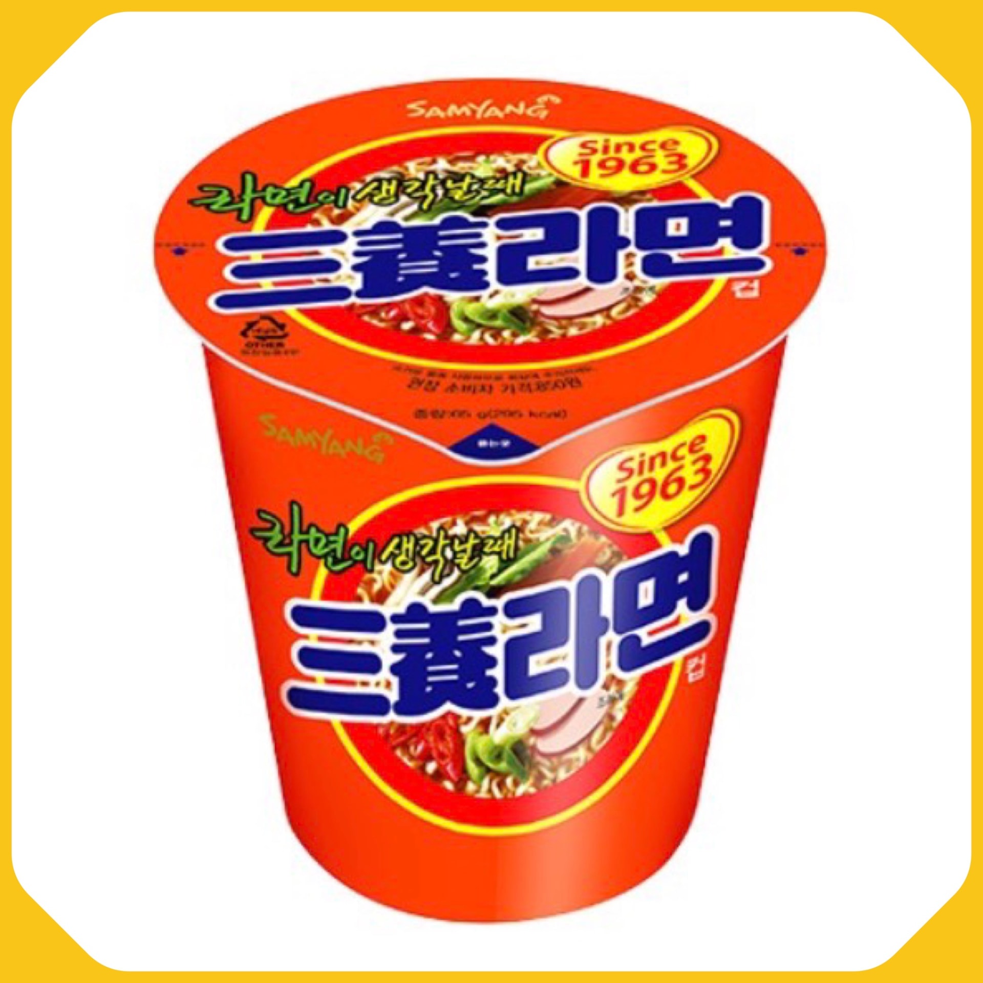 삼양라면 소컵 / Samyang Ramyon en Vaso Chico